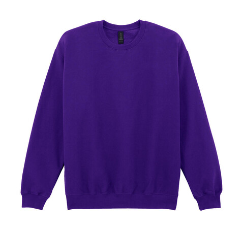 Gildan Softstyle Midweight Fleece Adult Crewneck, Purple, S bedrucken, Art.-Nr. 220093492