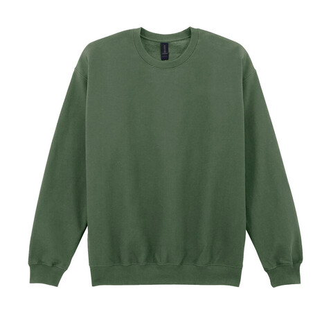 Gildan Softstyle Midweight Fleece Adult Crewneck, Military Green, 3XL bedrucken, Art.-Nr. 220095067
