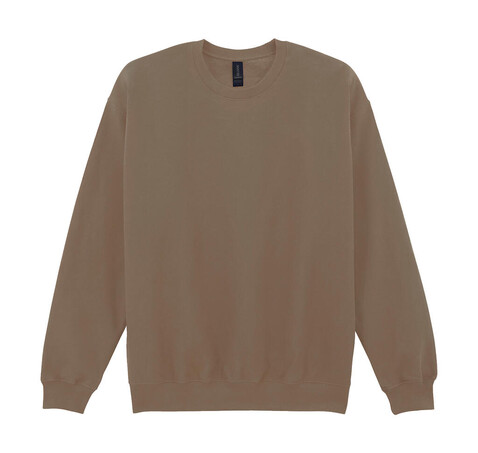 Gildan Softstyle Midweight Fleece Adult Crewneck, Brown Savana, 3XL bedrucken, Art.-Nr. 220097187