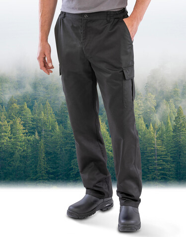 Result Recycled Utility Trouser, Black, L bedrucken, Art.-Nr. 220331014
