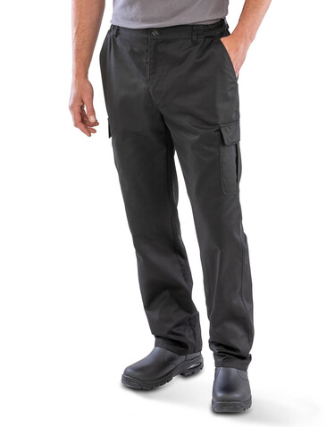 Result Recycled Utility Trouser, Black, 2XL bedrucken, Art.-Nr. 220331016