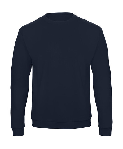 B &amp; C ID.202 50/50 Sweatshirt Unisex, Navy, M bedrucken, Art.-Nr. 220422004
