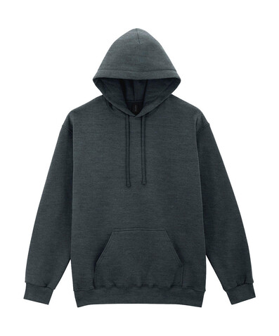 Gildan Softstyle Midweight Fleece Adult Hoodie, Dark Heather, 5XL bedrucken, Art.-Nr. 221091269