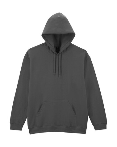 Gildan Softstyle Midweight Fleece Adult Hoodie, Charcoal, 4XL bedrucken, Art.-Nr. 221091308