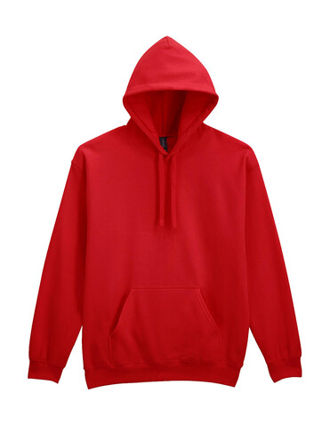 Gildan Softstyle Midweight Fleece Adult Hoodie, Red, M bedrucken, Art.-Nr. 221094003