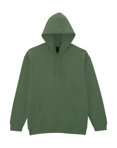 Gildan Softstyle Midweight Fleece Adult Hoodie, Military Green, 2XL bedrucken, Art.-Nr. 221095066