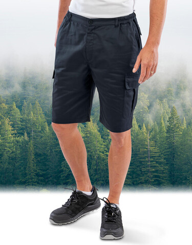 Result Recycled Utility Shorts, Black, 2XL bedrucken, Art.-Nr. 221331016
