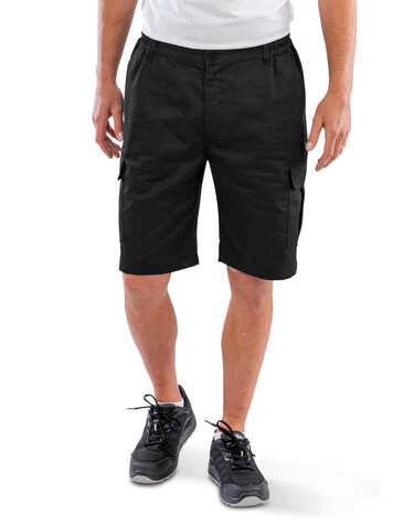 Result Recycled Utility Shorts, Black, 2XL bedrucken, Art.-Nr. 221331016