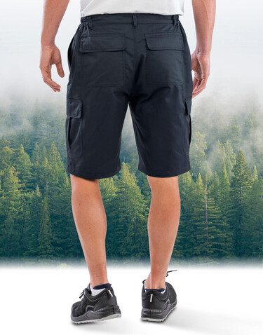 Result Recycled Utility Shorts, Black, 2XL bedrucken, Art.-Nr. 221331016