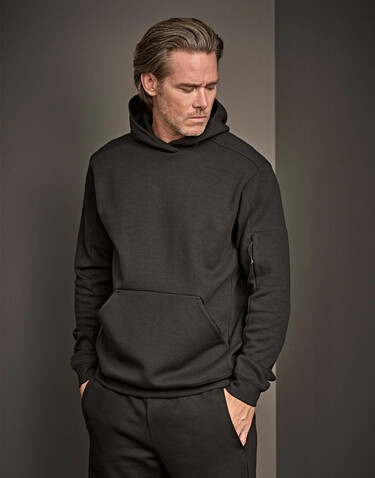 Tee Jays Athletic Hooded Sweat, Heather Grey, L bedrucken, Art.-Nr. 221541235