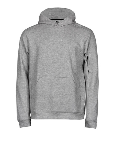 Tee Jays Athletic Hooded Sweat, Black, S bedrucken, Art.-Nr. 221541013