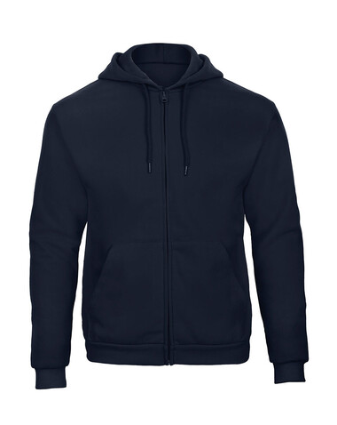 B &amp; C ID.205 50/50 Hooded Full Zip Sweat Unisex, Navy, XS bedrucken, Art.-Nr. 222422002