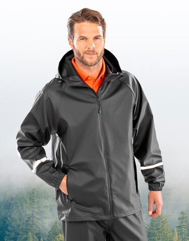 Result Prism Pu Waterproof Jacket, Navy, 4XL bedrucken, Art.-Nr. 223332008