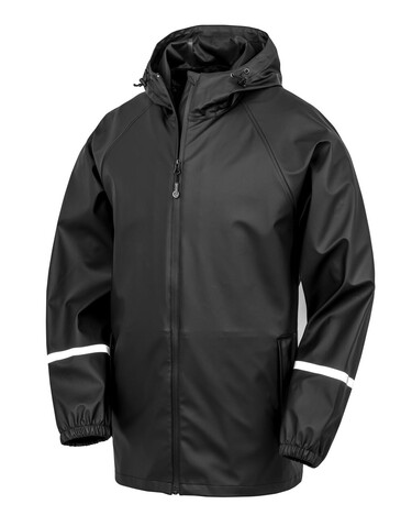 Result Prism Pu Waterproof Jacket, Black, XS bedrucken, Art.-Nr. 223331011