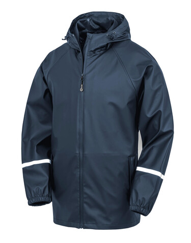 Result Prism Pu Waterproof Jacket, Navy, 2XL bedrucken, Art.-Nr. 223332006