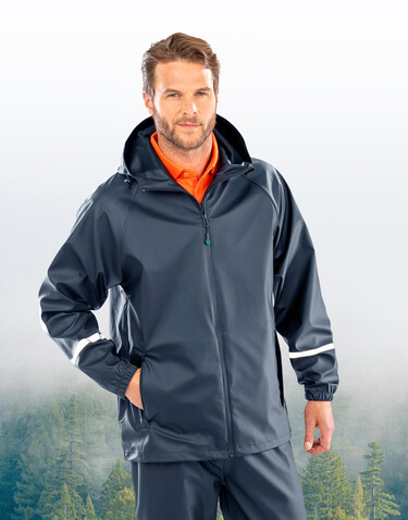 Result Prism Pu Waterproof Jacket, Navy, L bedrucken, Art.-Nr. 223332004