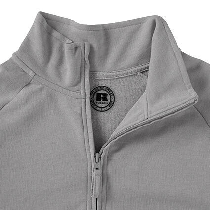 Russell Europe Men`s HD 1/4 Zip Sweat, White, XS bedrucken, Art.-Nr. 225000002