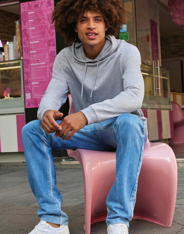 B &amp; C #Hoodie French Terry, White, XS bedrucken, Art.-Nr. 226420000