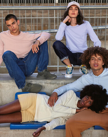 B &amp; C #Hoodie French Terry, White, XS bedrucken, Art.-Nr. 226420000