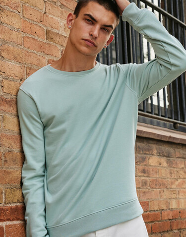 B &amp; C Inspire Crew Neck, Red, XS bedrucken, Art.-Nr. 228424002