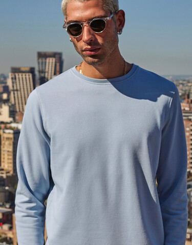 B &amp; C Inspire Crew Neck, Navy Blue, XL bedrucken, Art.-Nr. 228422076