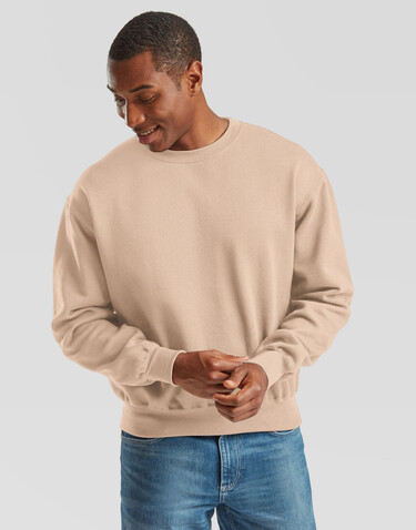 Fruit of the Loom Supercotton™ Sweat, Deep Navy, 2XL bedrucken, Art.-Nr. 230012026