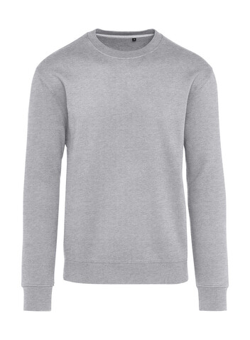 SG Signature Tagless Crew Neck Sweatshirt Unisex, Light Oxford, 2XL bedrucken, Art.-Nr. 230527196