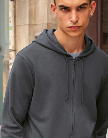 B & C Inspire Zipped Hood, Asphalt, S bedrucken, Art.-Nr. 232421083 B & C Inspire Zipped Hood, Asphalt, S bedrucken, Art.-Nr. 232421083