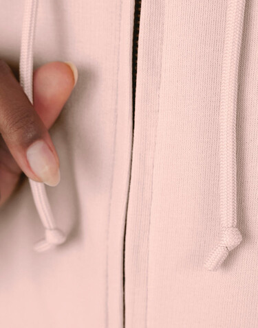 B &amp; C Inspire Zipped Hood /women, White, XS bedrucken, Art.-Nr. 233420002