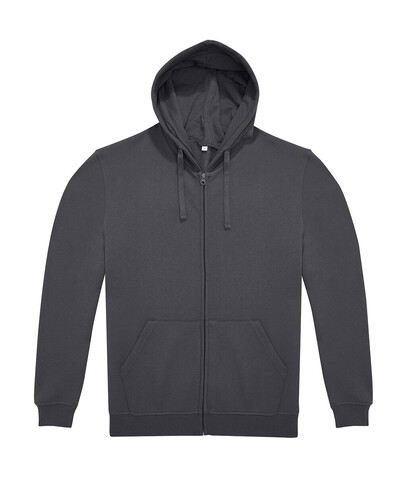 B &amp; C ID.224 Zip Hood, Dark Grey, 3XL bedrucken, Art.-Nr. 234421287