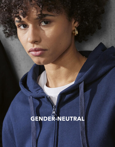 B &amp; C ID.224 Zip Hood, Black, XS bedrucken, Art.-Nr. 234421011