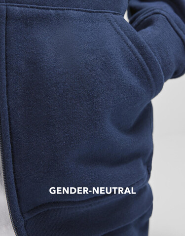 B &amp; C ID.224 Zip Hood, Black, XS bedrucken, Art.-Nr. 234421011