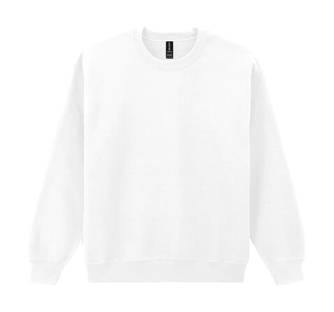 Gildan DryBlend Adult Crewneck Sweat, White, M bedrucken, Art.-Nr. 235090004
