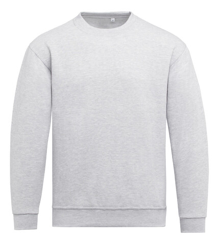 SG Unisex Crew Sweat, Heather Grey, L bedrucken, Art.-Nr. 235521233