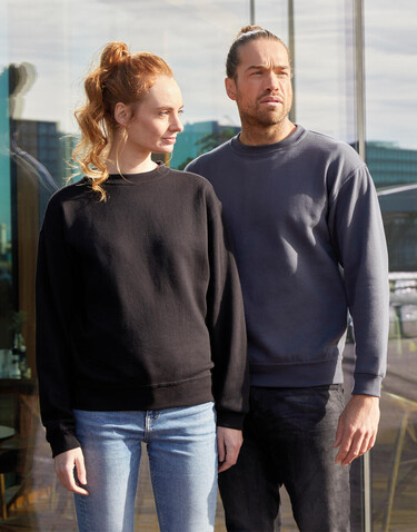 SG Unisex Crew Sweat, White, L bedrucken, Art.-Nr. 235520003