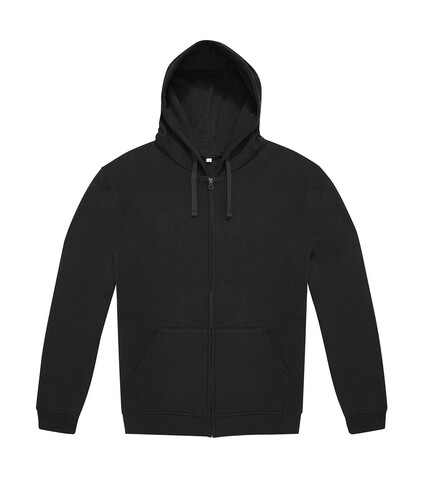 B &amp; C ID.334 Zip Hood, Black, XS bedrucken, Art.-Nr. 238421011