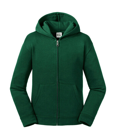 Russell Europe Kids` Authentic Zipped Hood Sweat, Bright Royal, M (116/5-6) bedrucken, Art.-Nr. 240003064