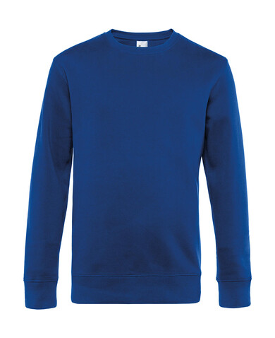 B &amp; C KING Crew Neck, Royal, 2XL bedrucken, Art.-Nr. 242423007