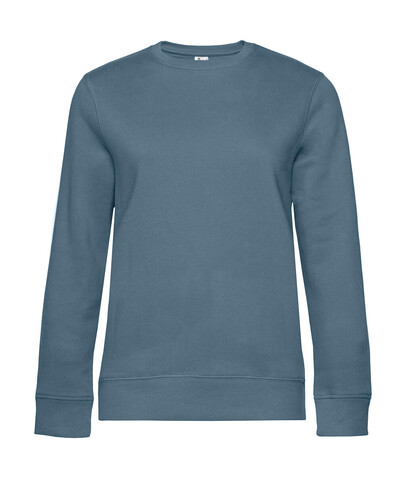B &amp; C QUEEN Crew Neck, Nordic Blue, S bedrucken, Art.-Nr. 243422143
