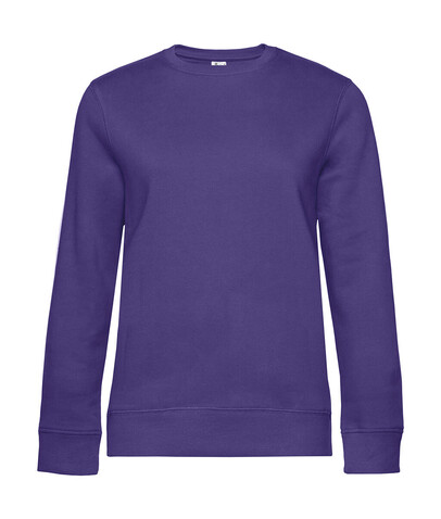 B &amp; C QUEEN Crew Neck, Radiant Purple, XL bedrucken, Art.-Nr. 243423466