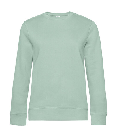 B &amp; C QUEEN Crew Neck, Aqua Green, XL bedrucken, Art.-Nr. 243425086