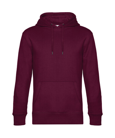 B &amp; C KING Hooded, Dark Cherry, L bedrucken, Art.-Nr. 244424395
