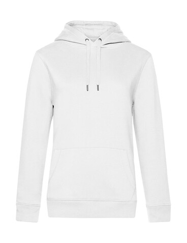 B &amp; C QUEEN Hooded, White, M bedrucken, Art.-Nr. 245420004