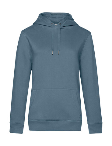 B &amp; C QUEEN Hooded, Nordic Blue, XL bedrucken, Art.-Nr. 245422146