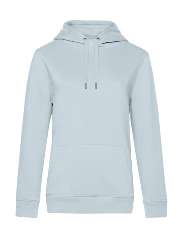 B &amp; C QUEEN Hooded, Pure Sky, L bedrucken, Art.-Nr. 245423235