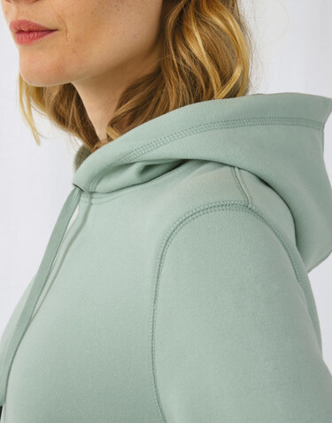 B &amp; C QUEEN Hooded, White, XS bedrucken, Art.-Nr. 245420002