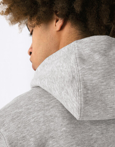 B &amp; C KING Zipped Hood, Red, XS bedrucken, Art.-Nr. 246424002