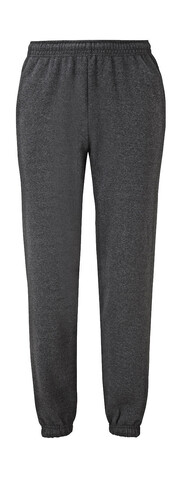 Fruit of the Loom Classic Elasticated Cuff Jog Pants, Dark Heather Grey, 2XL bedrucken, Art.-Nr. 247011267