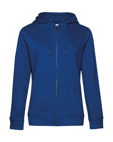 B &amp; C QUEEN Zipped Hood, Royal, L bedrucken, Art.-Nr. 247423005