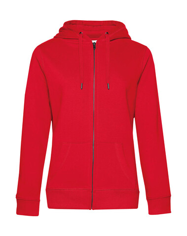 B &amp; C QUEEN Zipped Hood, Red, 2XL bedrucken, Art.-Nr. 247424007